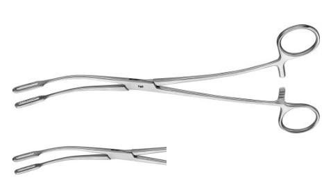 КОРНЦАНГ ФЛЕТЧЕР-ВАН ДОРЕН ДЛЯ ТАМПОНІВ/ПЕРЕВ'ЯЗКИ, ВИГНУТИЙ, 241 ММ